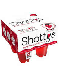 Picture of Shottys Strawberry Gelatin Shots (8 Pk) 400ML