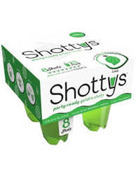 Picture of Shottys Lime Gelatin Shots (8 Pk)  400ML