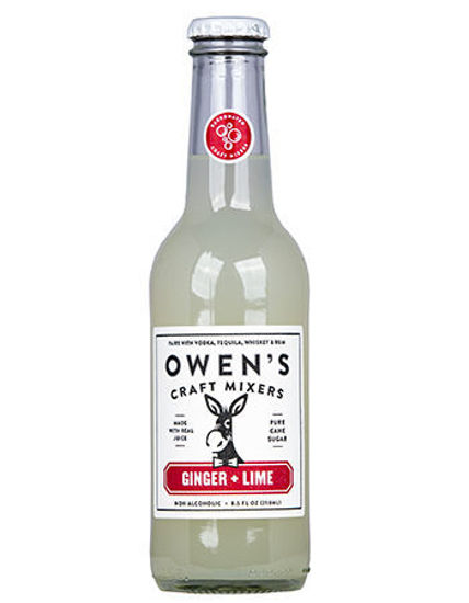 Picture of Owen's Ginger + Lime Craft Mixer 250ML