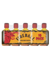 Picture of Fireball Cinnamon Whiskey Pet 10 Pk 500 ml