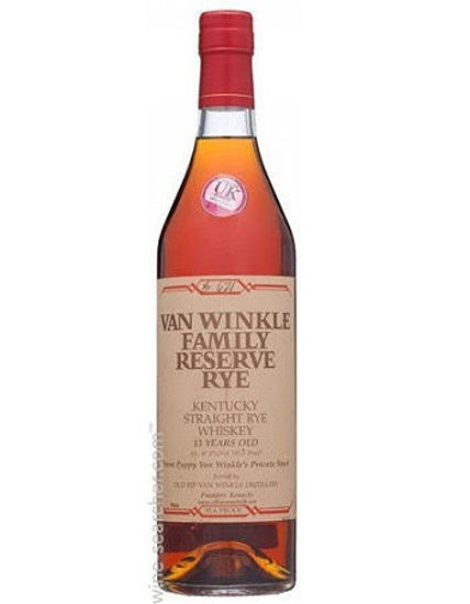Picture of Old Rip Van Winkle 13 Year Rye 750ML