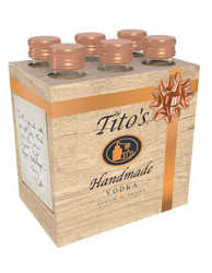 Picture of Tito's Handmade Vodka 50ml Six Pack Holiday 2019 300ML
